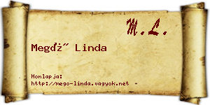 Megó Linda névjegykártya